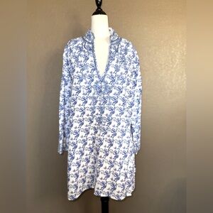 Beautiful Key Lime and Pink Tunic